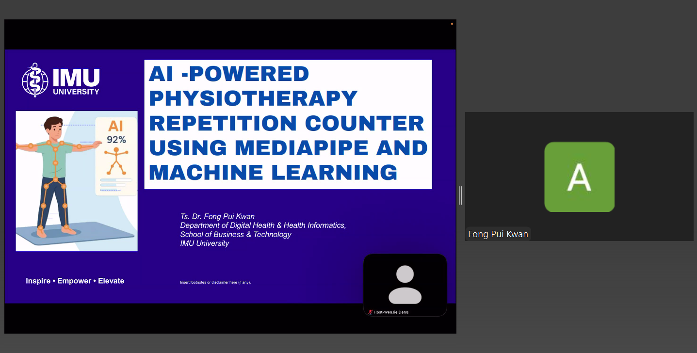 Fong Pui Kwan oral presentation